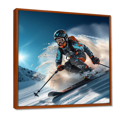 «Downing the Mountain in Speed And Style I», impression d'art mural