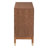 Baxton Studio Mandolin Mid-Century Ash Walnut Wood 6-Drawer Dresser