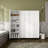 3 Pieces Garage Storage Cabinet System Set-947937076