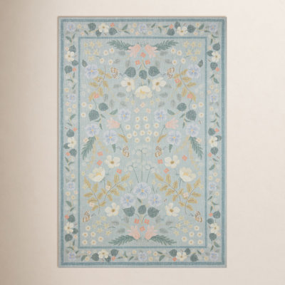 Rifle Paper Co. x Loloi Cotswolds Sky Area Rug
