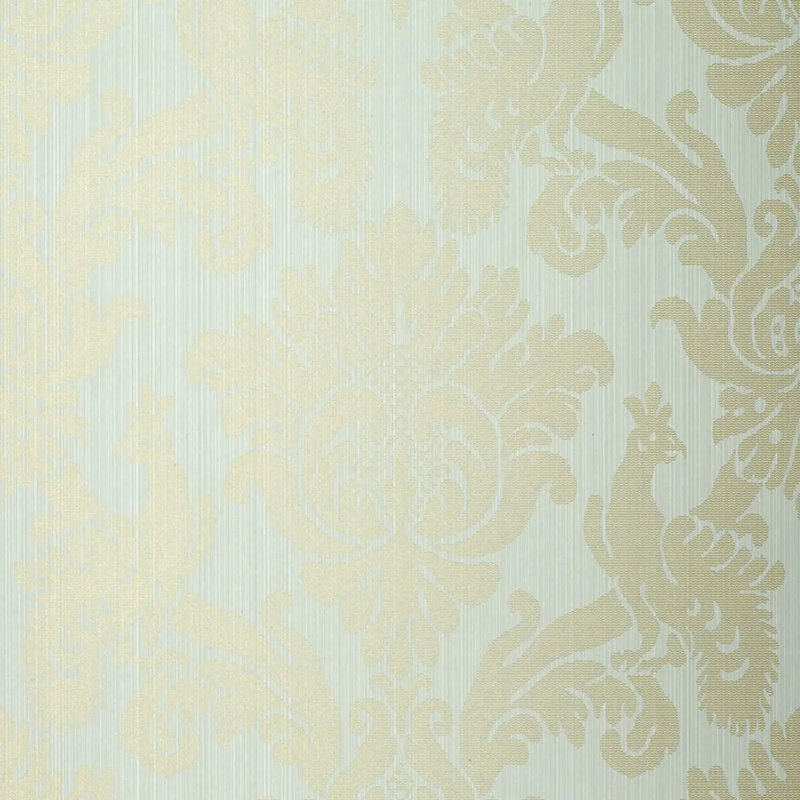 Papier peint Valette, Turquoise clair