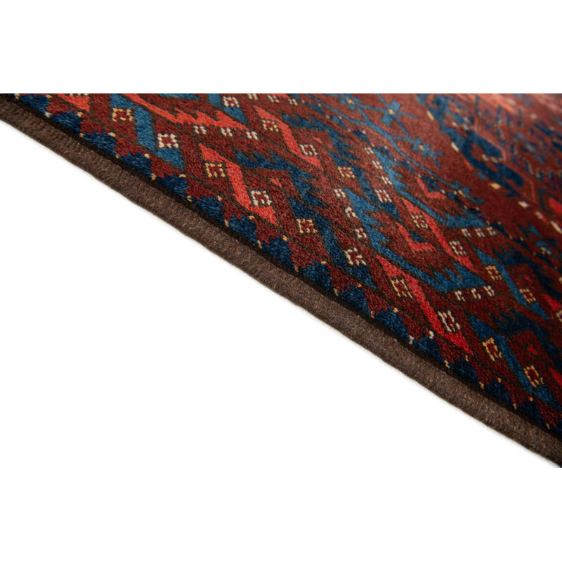 Ontiveros Rust Red Rug