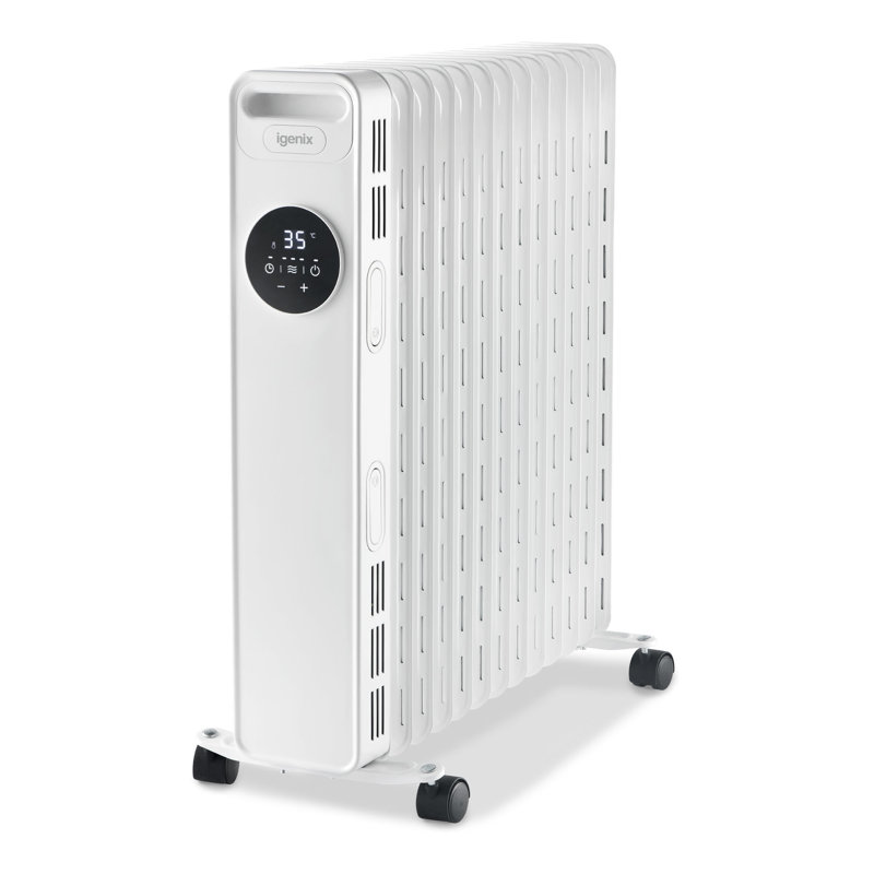 Igenix 2500W Digital Oil filled Radiator, White