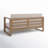 Cove 62.91'' W Solid Eucalyptus Wood Outdoor Loveseat with Cushions