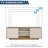 Techni Mobili Modern TV Stand For Tvs Up To 70", Oak