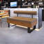 Banc de rangement haut de gamme simple