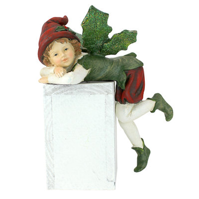 Elf Shelf Sitters Emmanuel Figurine