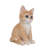 Seated Kitten Figurine