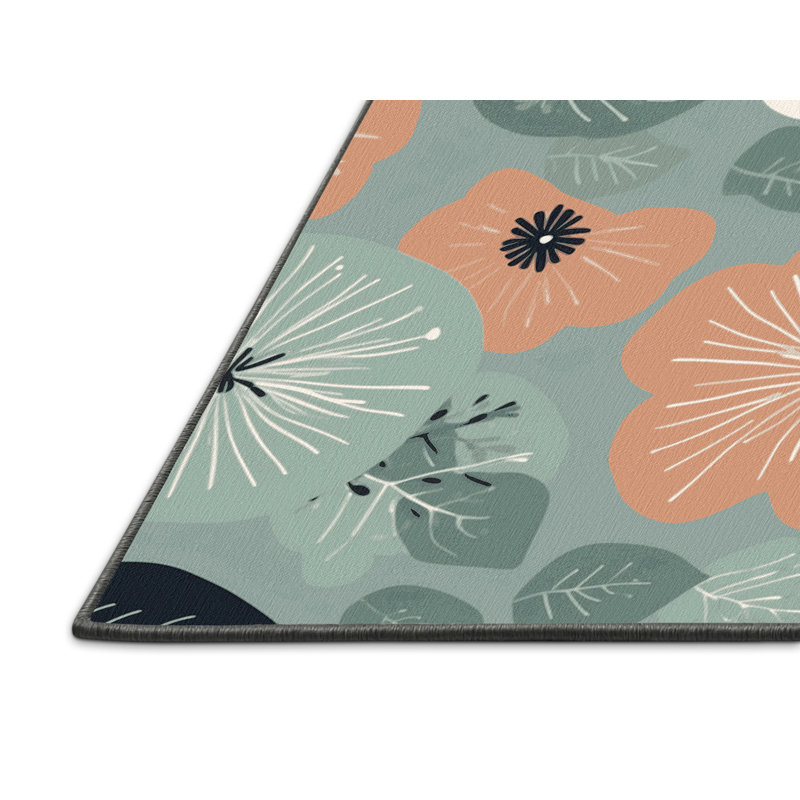 Tapis floral, Rectangulaire 2 pi x 3 pi