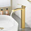 Robinet de vasque de salle de bain à 1 trou avec ensemble de bonde escamotable et robinets de lavabo de salle de bain à poignée simple-108689366