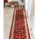 Belliere Sarouk Red Traditional Rug