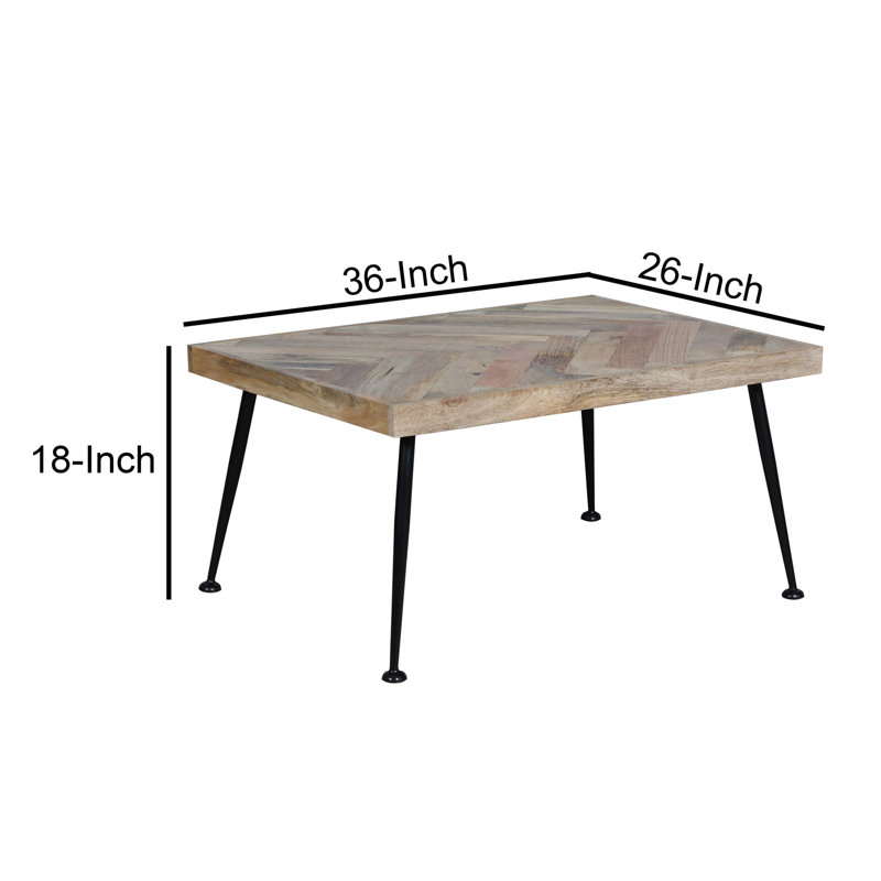 Table basse 4 pieds Kerwayne