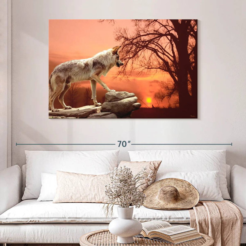 Brampt Sunset Ridge, 32" H x 48" W