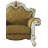 Faux Leather Armchair-86503305-86503306