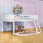 Lit mezzanine en bois avec échelle Janicka-836372698-836372695