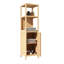 Armoire de rangement multimédia - Organisez vos articles de divertissement indispensables pour la salle de bain et le salon