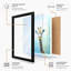 Giraffe Ascending Minimalist 1 Piece Single Picture Frame Wall Art-136694579-136694580