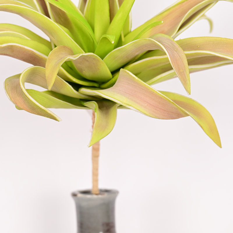 Artificial Farmhouse Greenery Branch Long Stem Sprays For Vase Filler, Home Office Decor Table Centerpiece, Green