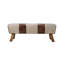 Pommel Leather Bench