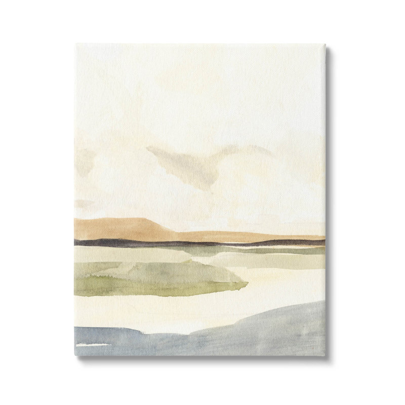 «Scenic River Landscape Sky» par Annie Warren, H 48 po x l 36 po x P 1,5 po