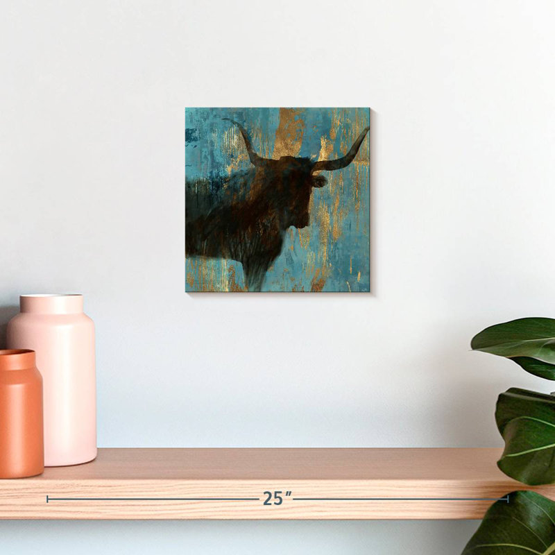 Brampt Bison I, 10" H x 10" W