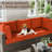 8 Pcs Outdoor Cushion Slipcovers All-Weather Patio Cushion Covers For Outdoor Furniture, Covers Only-1030830962