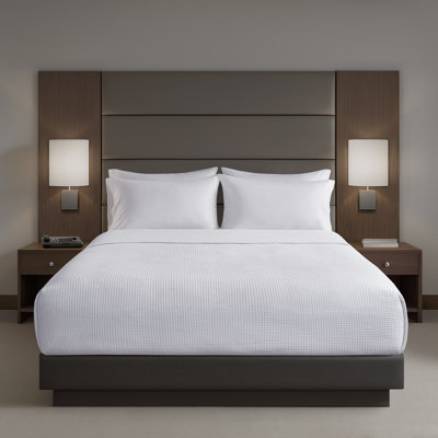 Matelasse White Antimicrobial 8-Piece King Coverlet