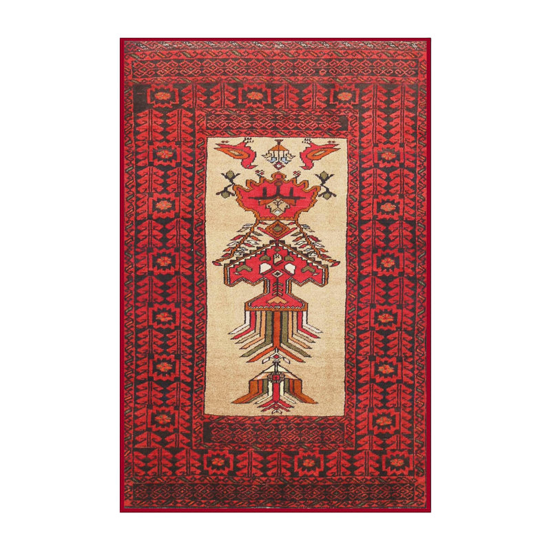Castoro Oriental Indoor Rug, Rectangle 6' x 9'