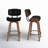 Laurenzio Swivel Upholstered Counter Stool-90954849