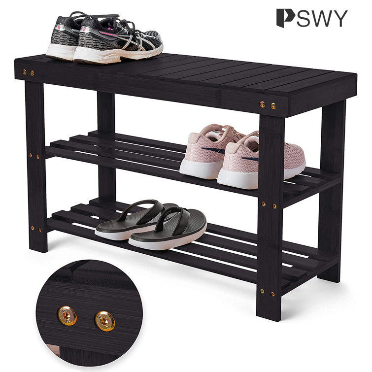 J&V TEXTILES Stackable Shoe Storage and Organizer Racks 4-Tier 6-Tier –  Tuesday Morning