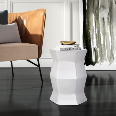 Tabouret de jardin en céramique Debrorah