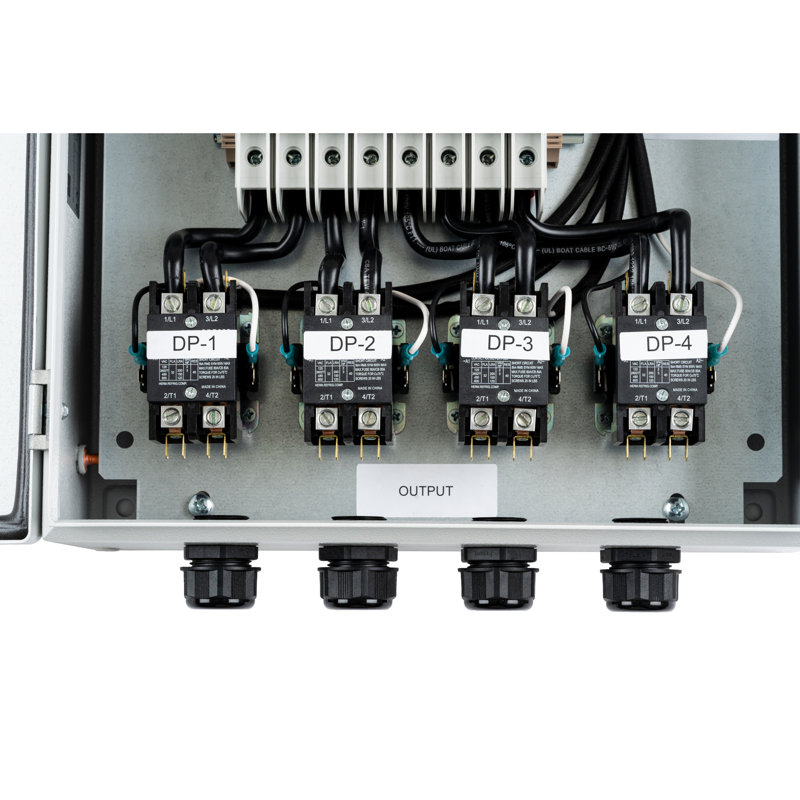 Boîte de contacteur Eurofase 4 zones 277V à 480V