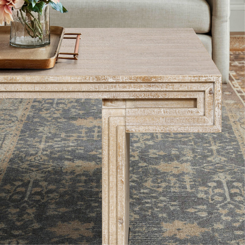 Table basse American Vintage, Naturel antique