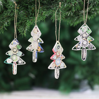 Ensemble de figurine suspendue Eco Christmas