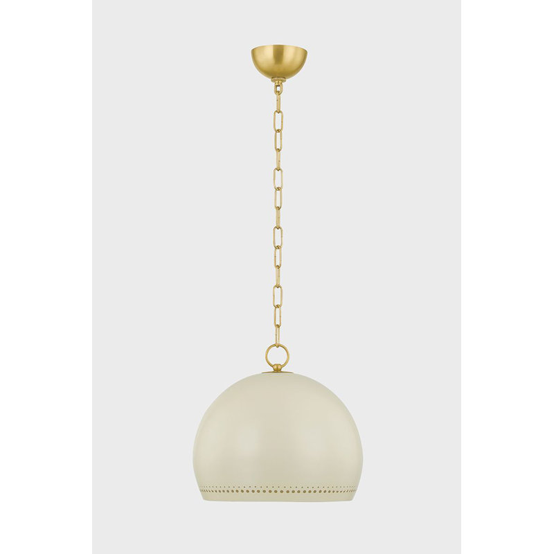 Luminaire suspendu 1 lumière Etna, H 11,75 po x l 13,50 po x P 13,50 po