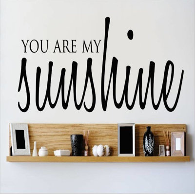 Text & Numbers Wall Decal