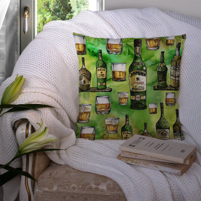 Coussin décoratif intérieur/extérieur whiskey