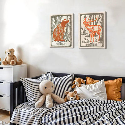 2 Piece Wrapped Canvas Set