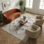 Tapis à motif géométrique marocain beige Thambiah-807053202