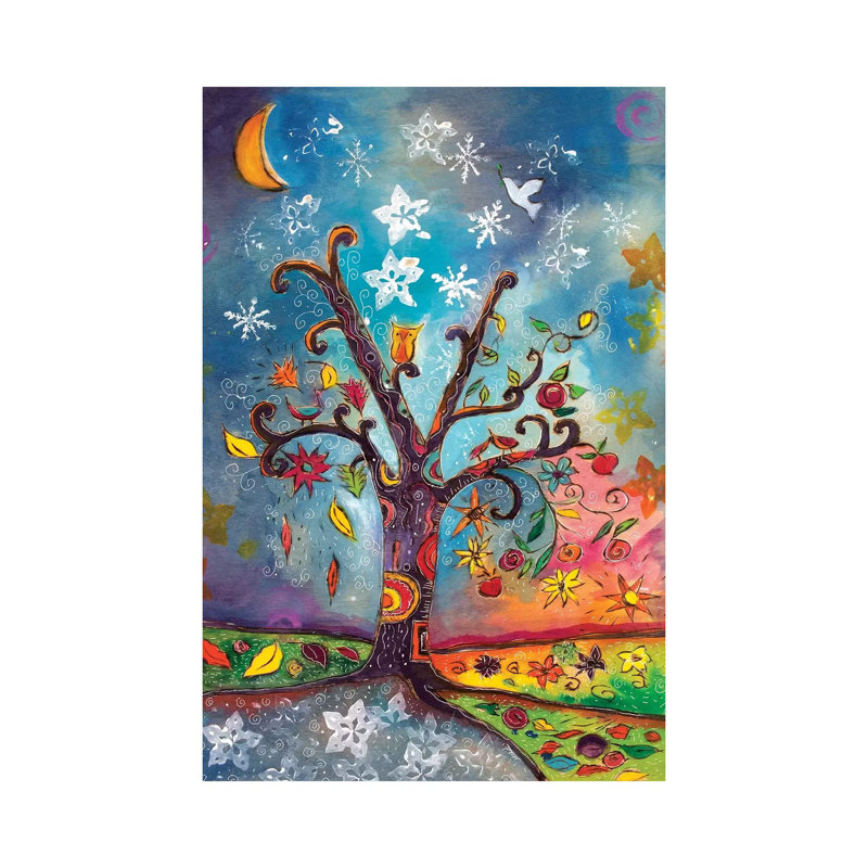 Colours Of The Wind by Michele Pulver Feldman - Wrapped Canvas Painting, 101.6 cm H x 66.04 cm W x 3.175 cm D