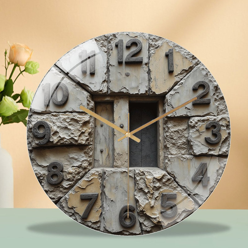 Horloge murale 12 po