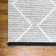 Simone Geometric Machine Made Power Loom Polypropylene Area Rug in Gray
