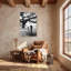 Impression sur toile Texas Barn - décoration murale étoile rustique solitaire - Western Country Farmhouse-322395544