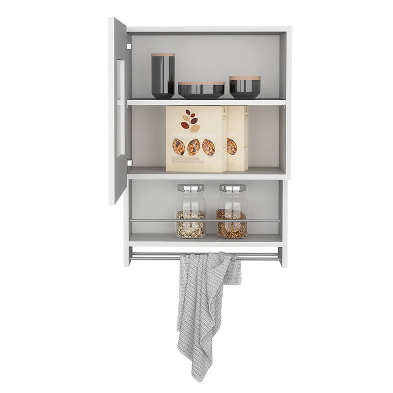 Armoire murale Swarup avec trois tablettes