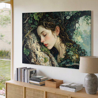 "Forest Embrace", art mural sur toile
