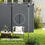 Norene Gazebo Side Panels with Zipped Doors for 3x3 m/3x6 m-1577551624