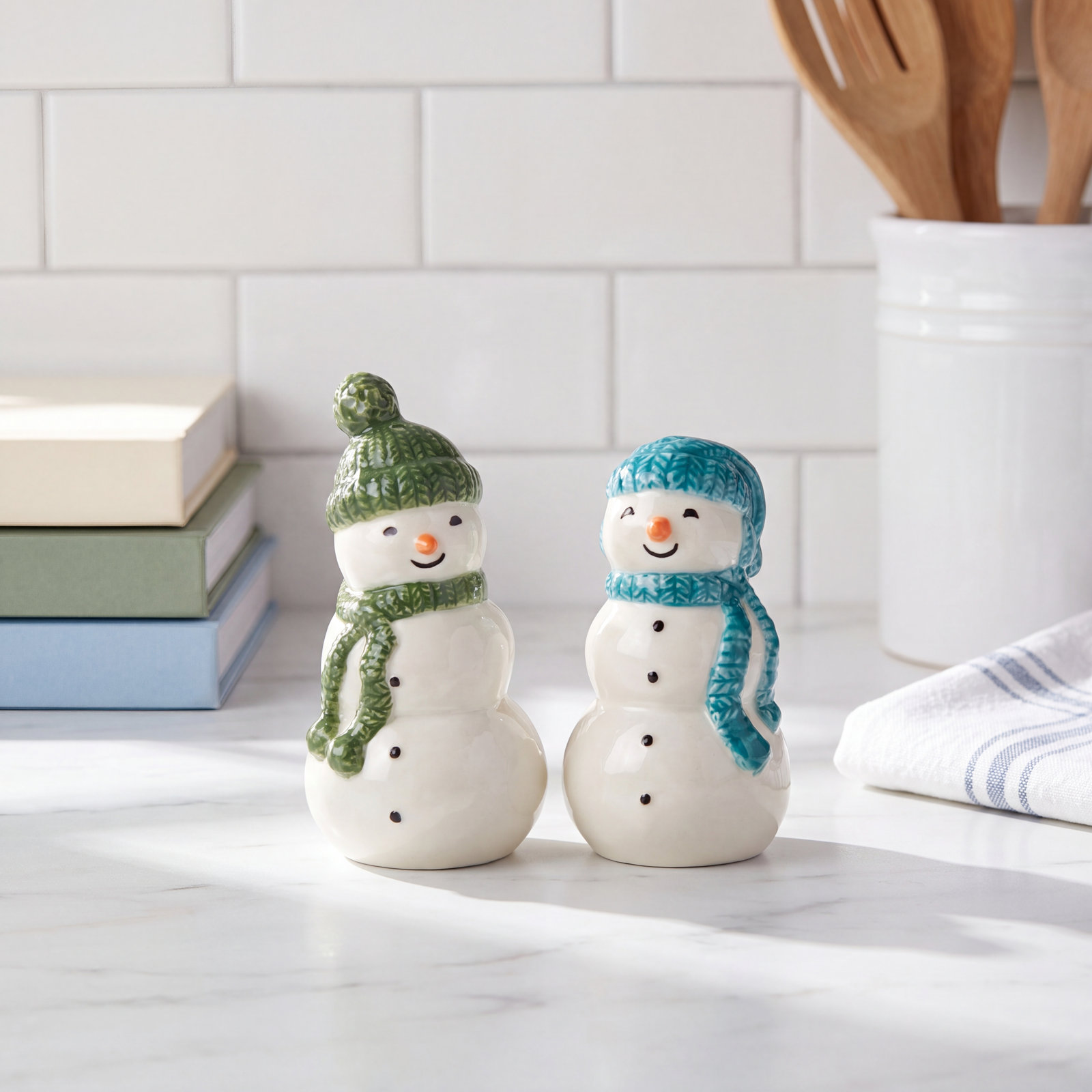 Balsam Lane Snowman Salt and Pepper Set