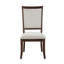 Ensemble de chaises d'appoint traditionnelles 2 pièces, tables non incluses