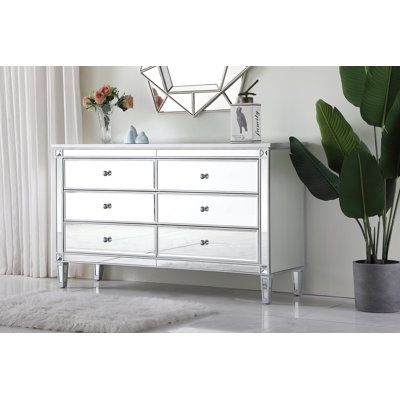 SPARKS 6 - Drawer 60" W Double Dresser by Prestige