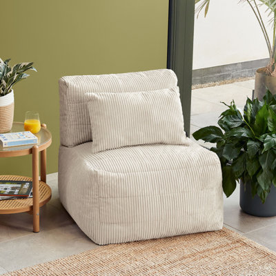 Corduroy Bean Bag Lounger